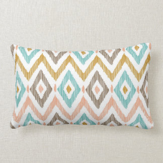 Almofada Lombar Diamantes tribais de Ikat