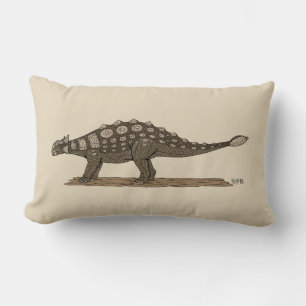 Almofada Lombar Dinossauro Cretáceo Ankylosaurus