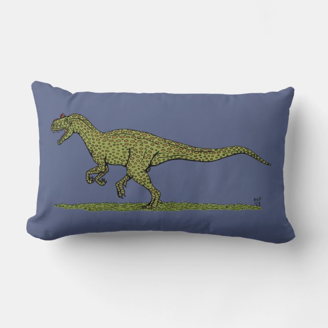 Almofada Lombar Dinossauro Jurássico Allosauro (Frente)