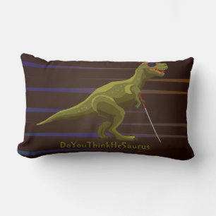 Almofada Lombar Dinossauro Verde