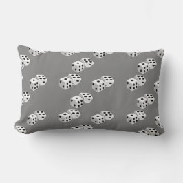 Almofada Lombar Dispositivos no padrão das cinzas