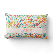 Diversão de Padrão Colorida Terrazzo