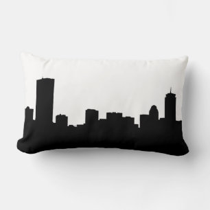Almofada Lombar DIY BG Boston Skyline Silhouette