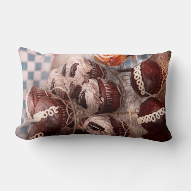 Almofada Lombar Doce - Cupcake - montanha Cupcake (Frente)