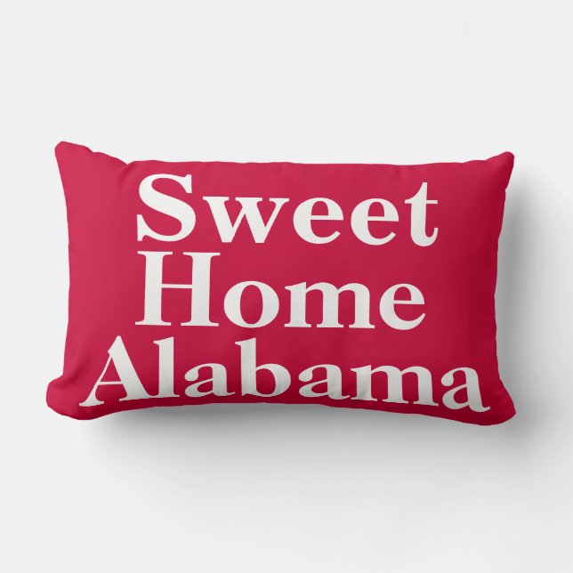 Almofada Lombar Doce Home Alabama Travesseiro decorativo (Frente)