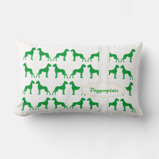 Almofada Lombar Doggenkissen Grüne Serie