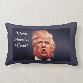 Almofada Lombar Donald Trump Polyester Travesseiro lombar de 13" x
