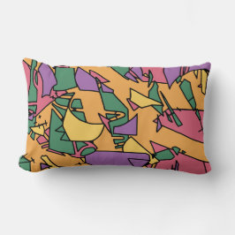 Almofada Lombar Doodle festivo desordenado