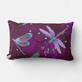 Almofada Lombar Dragonflies Roxo