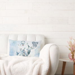 Almofada Lombar Dream Big Ship no oceano Personalizável