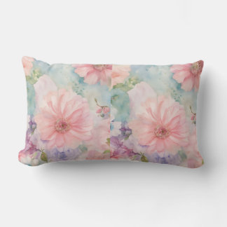 Almofada Lombar Eethal Watercolor Floral Dream Cobrir"