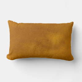 Almofada Lombar Efeito Dourado