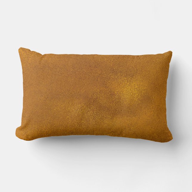 Almofada Lombar Efeito Dourado (Frente)