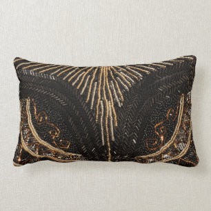 Almofada Lombar Efeito frisado elegante - Flapper 20s inspirado