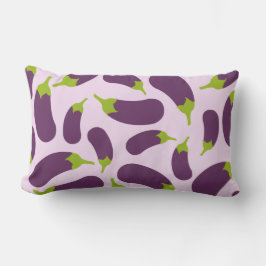 Almofada Lombar EggPlant EggPlant Purple Vegetal Design
