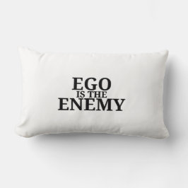 Almofada Lombar Ego Is The Enemy Minimalist Typewriter Lumbar Pill