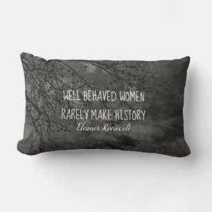 Almofada Lombar Eleanor Roosevelt fala sobre cinzas de arte natura