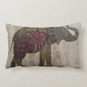 Almofada Lombar Elefante Zen Tribal