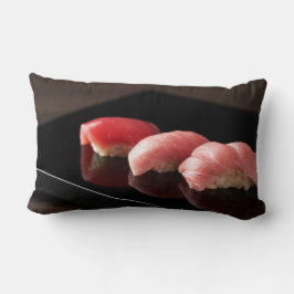 Almofada Lombar Elegant Tuna Sushi Cushion - Minimalist Black Plat