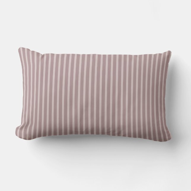Almofada Lombar Elegante Cor Harmonia Chic Striped Modern Modelo (Frente)