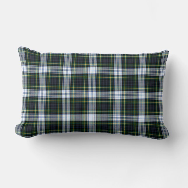Almofada Lombar Elegante Xadrez Clan Gordon Rustic Tartan (Frente)