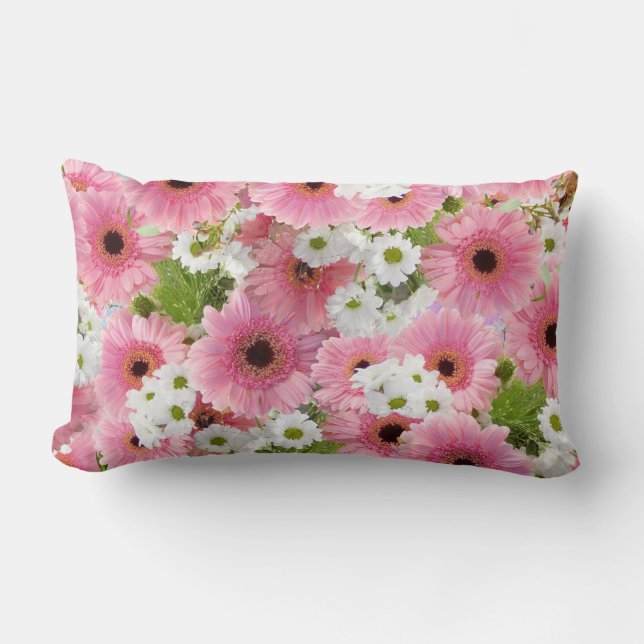 Almofada Lombar "Eleve sua decoração com Na moda e lombar (Frente)