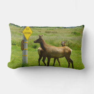 Almofada Lombar Elk Crossing California Wildlife