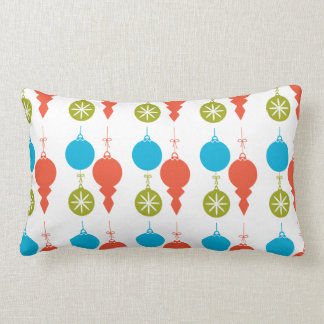 Almofada Lombar Enfeites de natal retros do meio século do