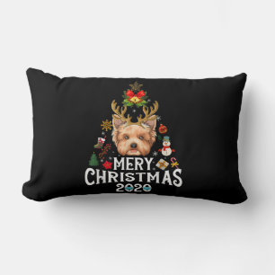 Almofada Lombar Engraçado Natal 2020 Tree Yorkshire Mask Costume