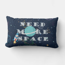 Almofada Lombar Engraçado Precisa De Mais Tema De Galáxia De Citaç