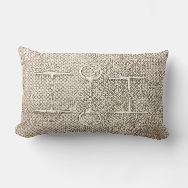 Almofada Lombar Equestre Equestre Bits Nuetrals Bigas Nuetrals Tac (Frente)