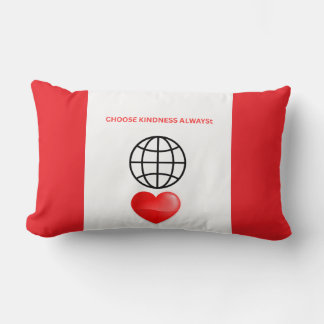 Almofada Lombar escolha a bondade sempre travesseiro globo lombar