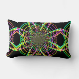 Almofada Lombar Espiral Arco-Íris Louco