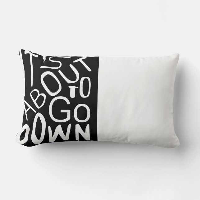 Almofada Lombar Está prestes a descer o Travesseiro lombar (Frente)