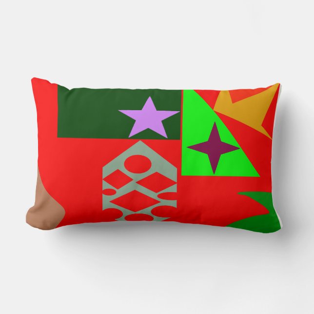 Almofada Lombar estação feliz (Frente)