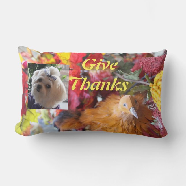 Almofada Lombar Estações Maltesas Saem de Design (Frente)