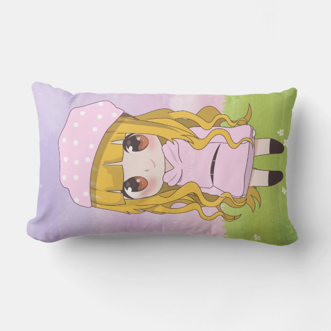 Almofada Lombar estilo anime dalls (Frente)