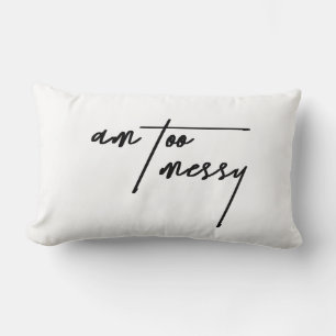 Almofada Lombar Estou muito confuso - Cushion Decorativo Engraçado