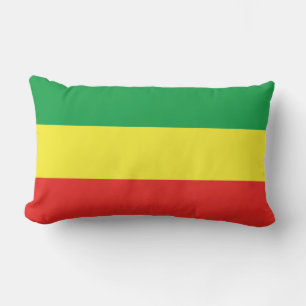 Almofada Lombar Etiópia - Bandeira Rasta