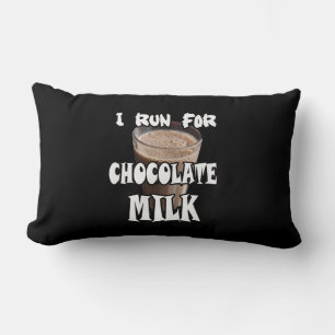 Almofada Lombar Eu Corro por Chocolate ao Leite Correndo