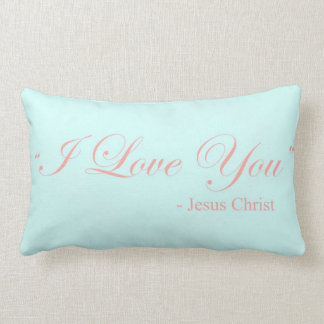 Almofada Lombar Eu Te Amo - Jesus Cristo