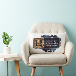 Almofada Lombar Excelente de Galileu Galilei número do estúpido