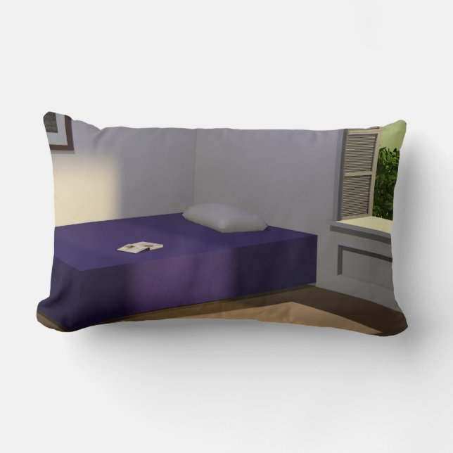 Almofada Lombar Excursion into philosophy. Edward Hopper. (Frente)