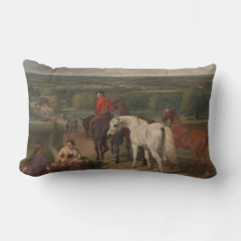 Almofada Lombar Exercício dos Cavalos Reais (Arte Equina)