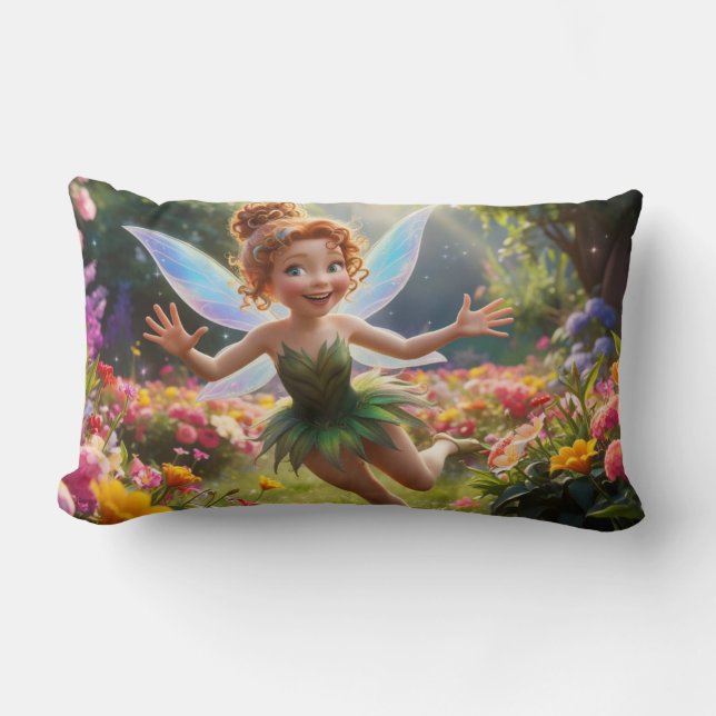 Almofada Lombar Fairyland Saudações (Frente)