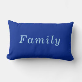 Almofada Lombar "Família" Cobalt & Blue comfy confortável