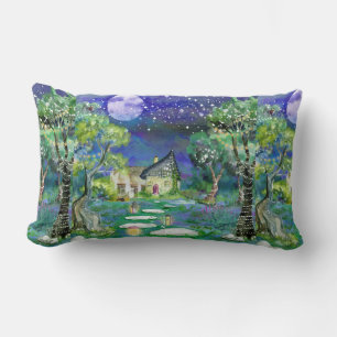 Almofada Lombar Fantasy Storybook Fairyland - Imagem de Paisagem