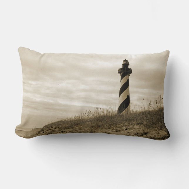 Almofada Lombar Farol de Cape Hatteras (Frente)