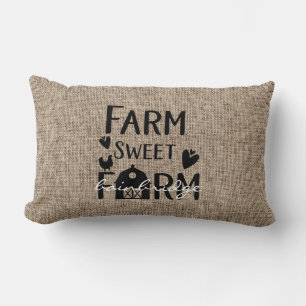 Almofada Lombar Fazenda rustica doce Fazenda personalizada
