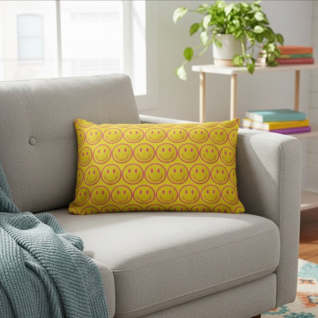 Almofada Lombar Feliz (Criador carregado)